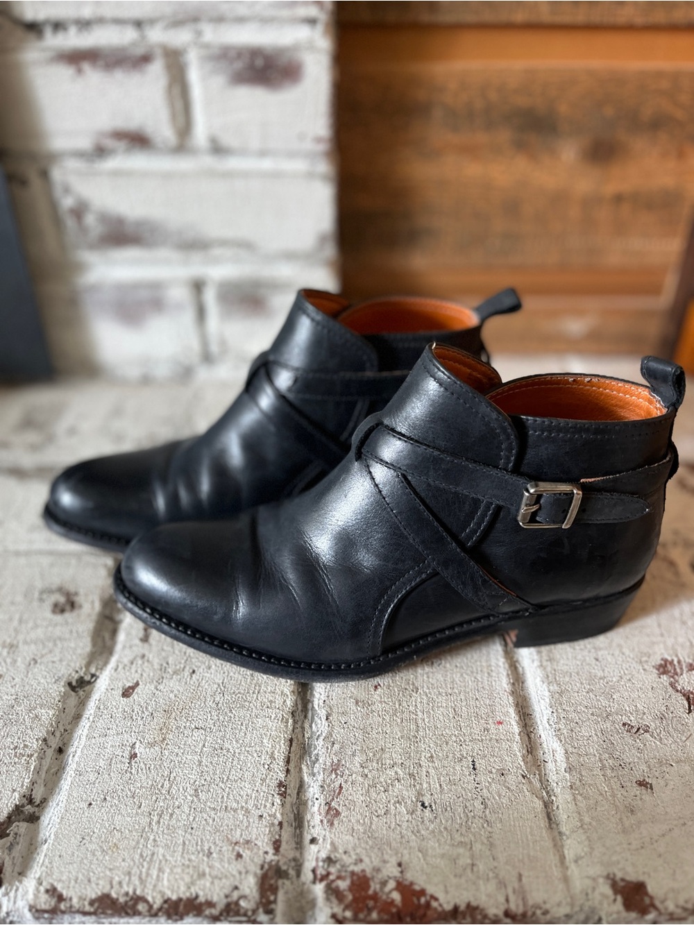 Frye Dorado Jodphur black ankle boots  sz 7